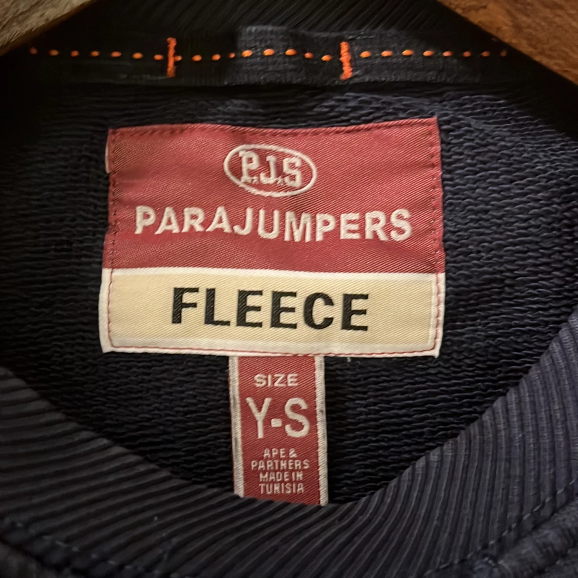 Mörkblå fleece tröja från Parajumpers - 91