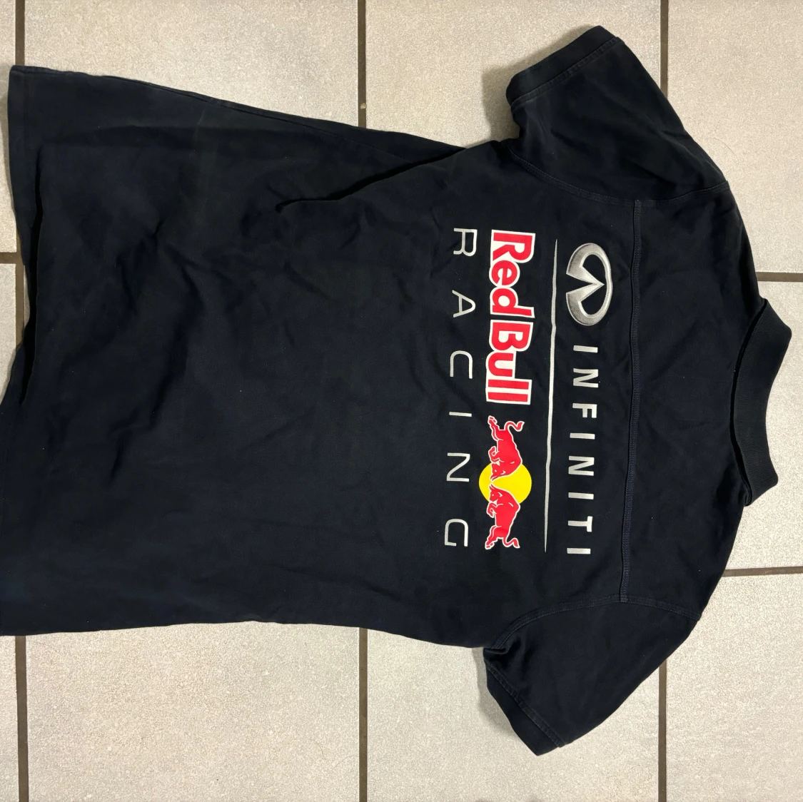 Mörkblå pikétröja från Red Bull Racing - 91