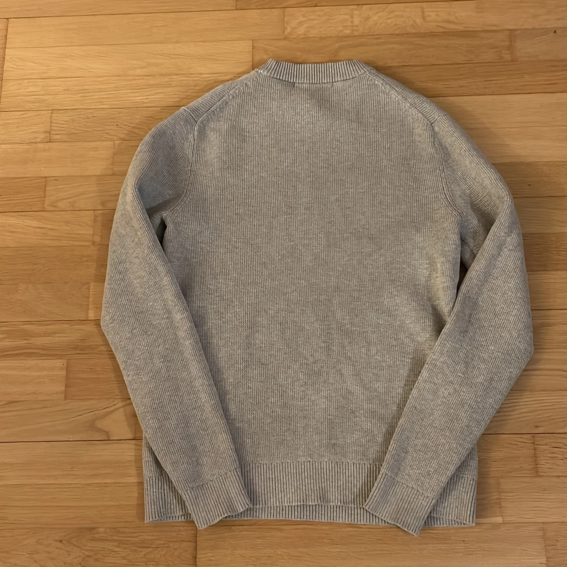 Grå stickad tröja från selected home  - 1