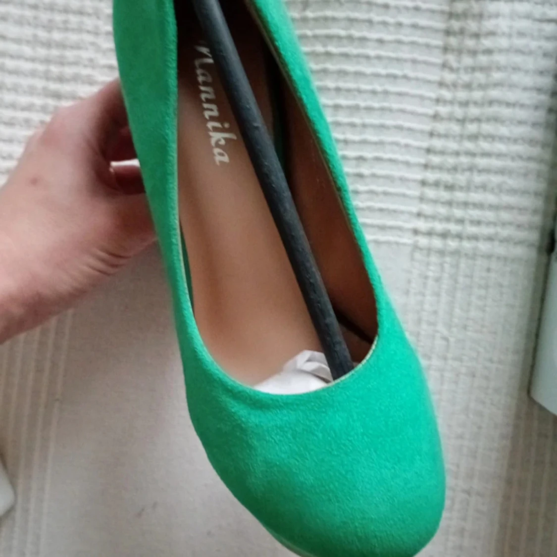 Gröna pumps från Manika - 2