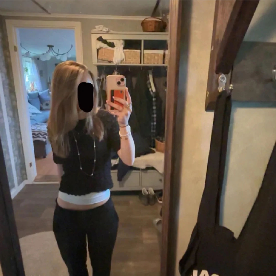 Svart topp från Lindex