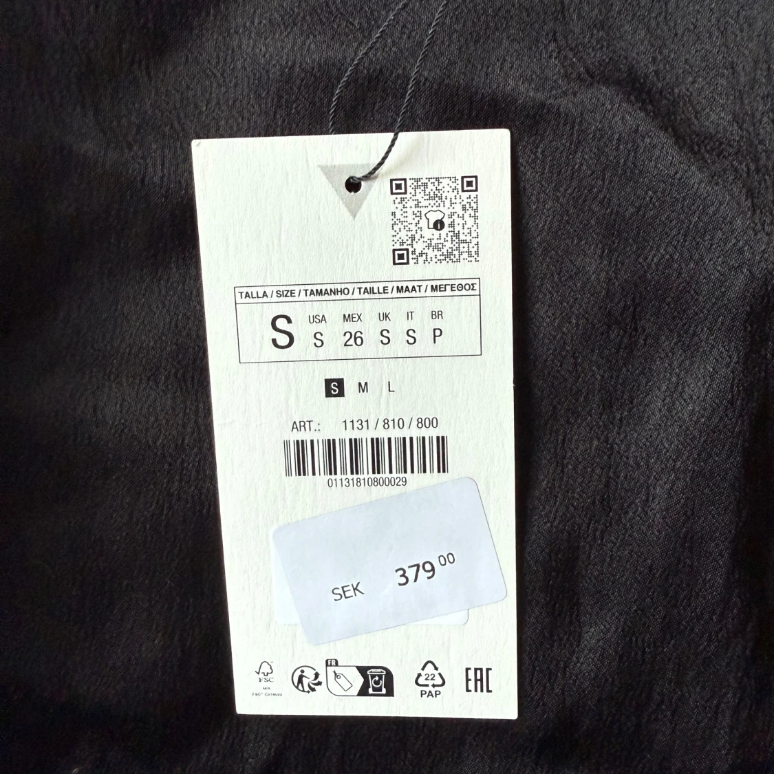 Svart klänning från Zara  - 3