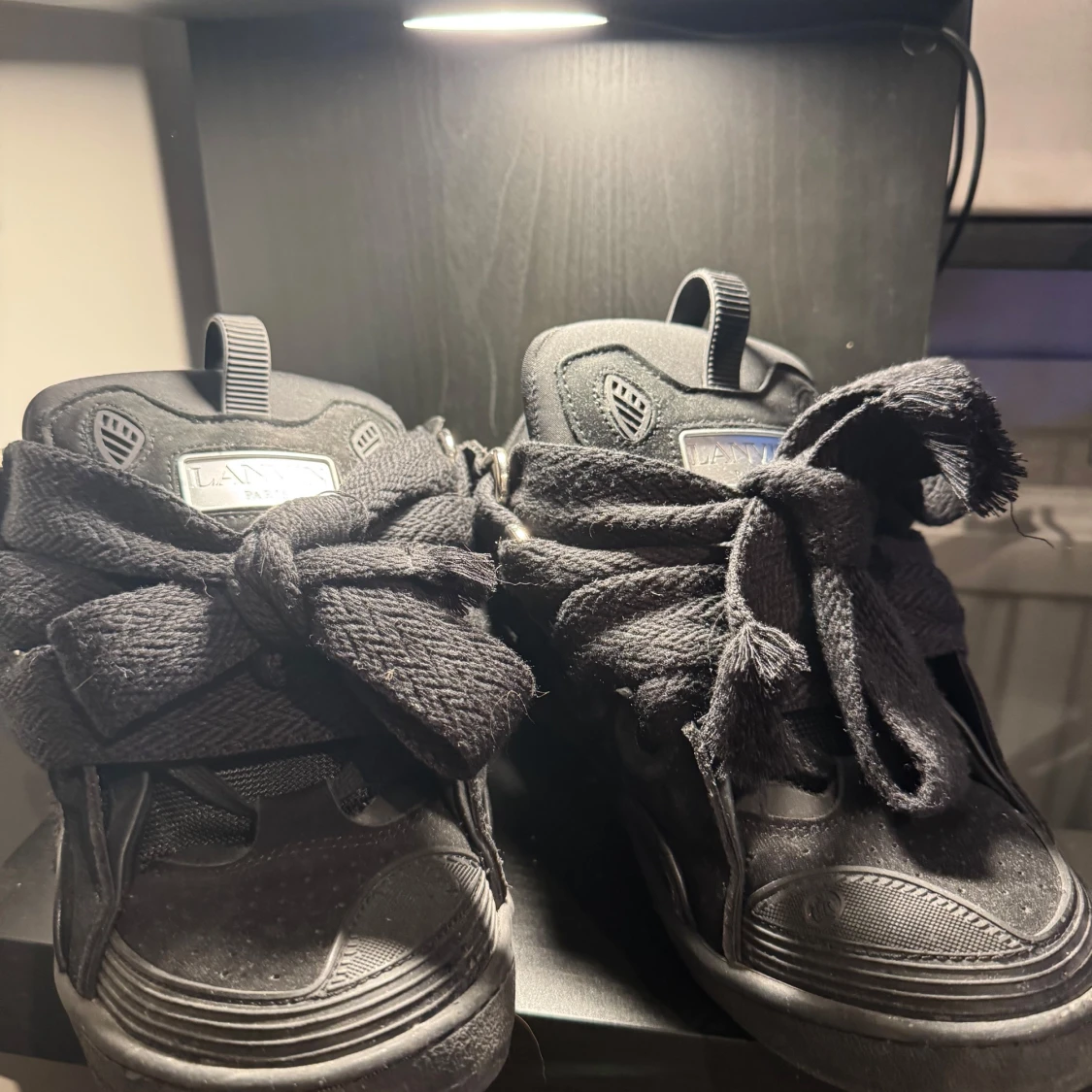 Svarta sneakers från Lanvin