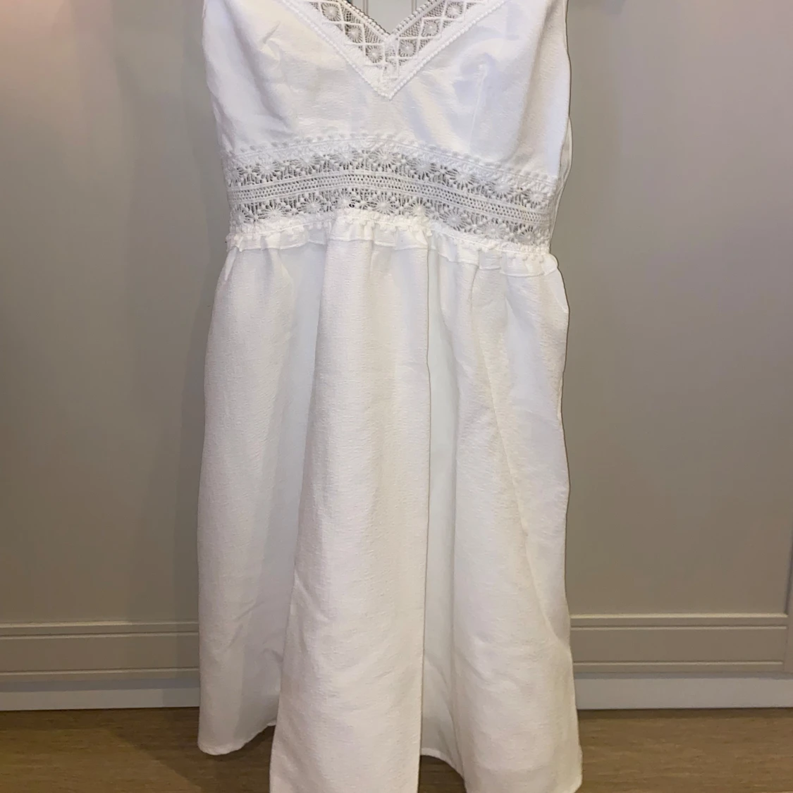 Vit klänning från Shein - 93