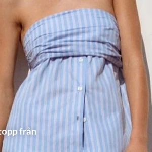 Zara topp  - Nu säljer jag denna populära zara topp i storlek S 💕 Prislapp finns kvar på tröjan då den är helt oandvänd, endast prövad☺️ Jag säljer pågrund utav att den inte passade mig💗 (bilderna är inte mina) 