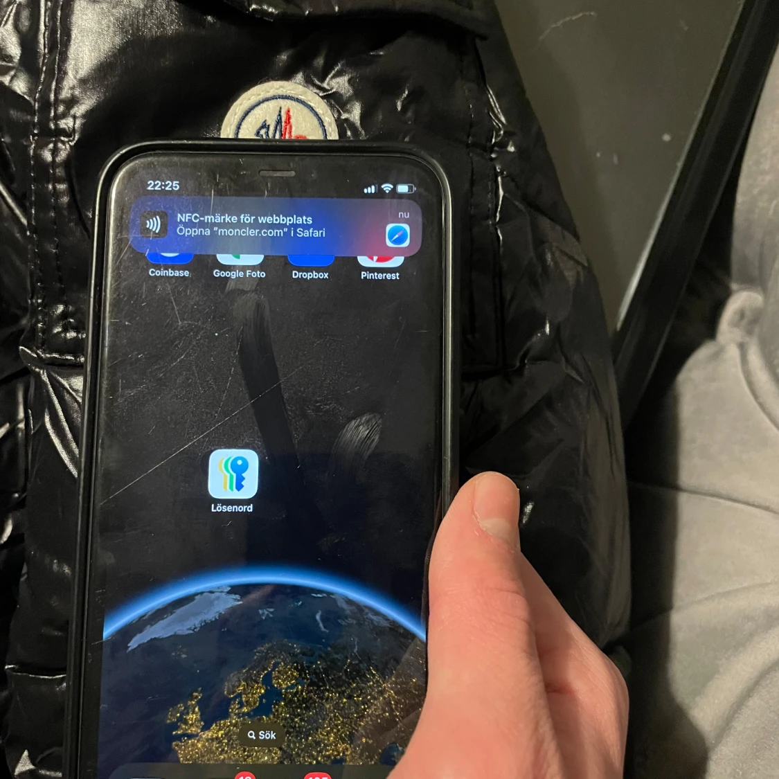 Svart dunjacka från Moncler - 3