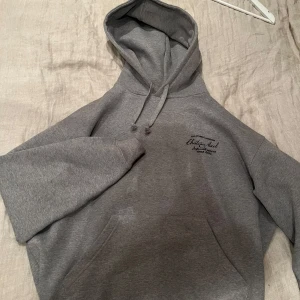 Grå hoodie från Axel Arigato - Säljer en stilren grå hoodie från Axel Arigato med tryck på bröstet. Hoodien är en Chateau Axel modell och är köpt i butik i Stockholm . Knappt använd och säljes just därför. Nypris var 1900 kronor och modellen finns inte kvar för tillfället. Ställ gärna frågor!