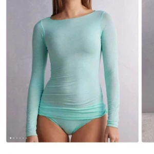 Turkos Intimissimi tröja  - Säljer min älskade intimissmi tröja för att den inte kommer till användning ❤️ köpte i butiken i Gränby för runt 500, men säljer för 400🫰