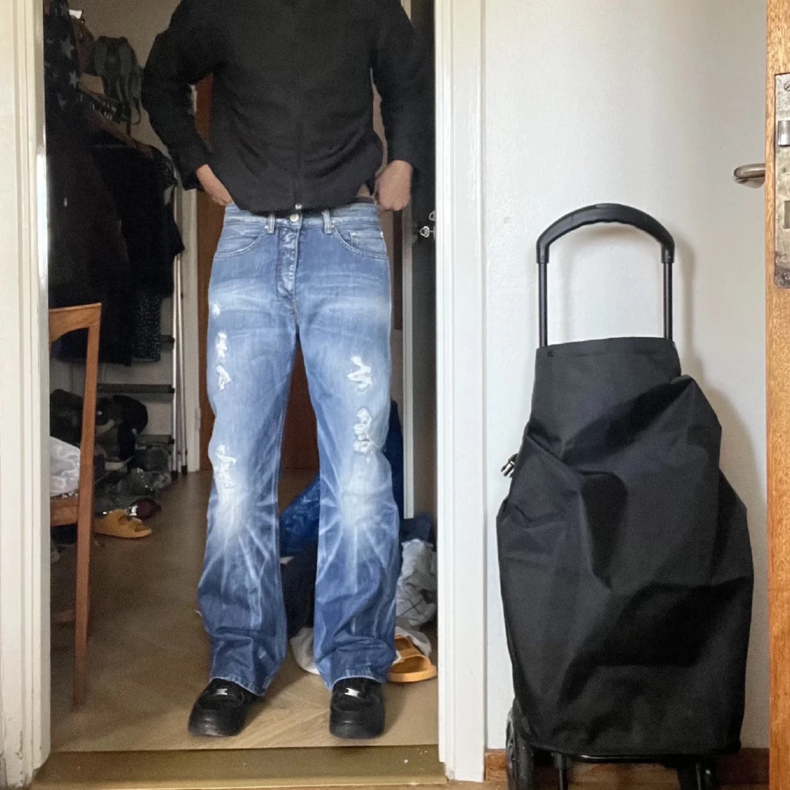 Flared/ baggy replay jeans - 91