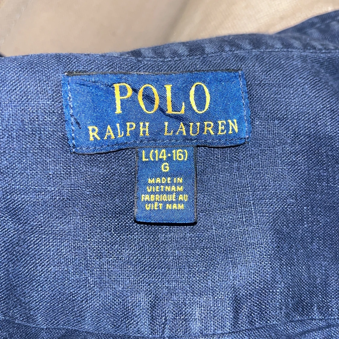Mörkblå skjorta från Ralph Lauren - 1