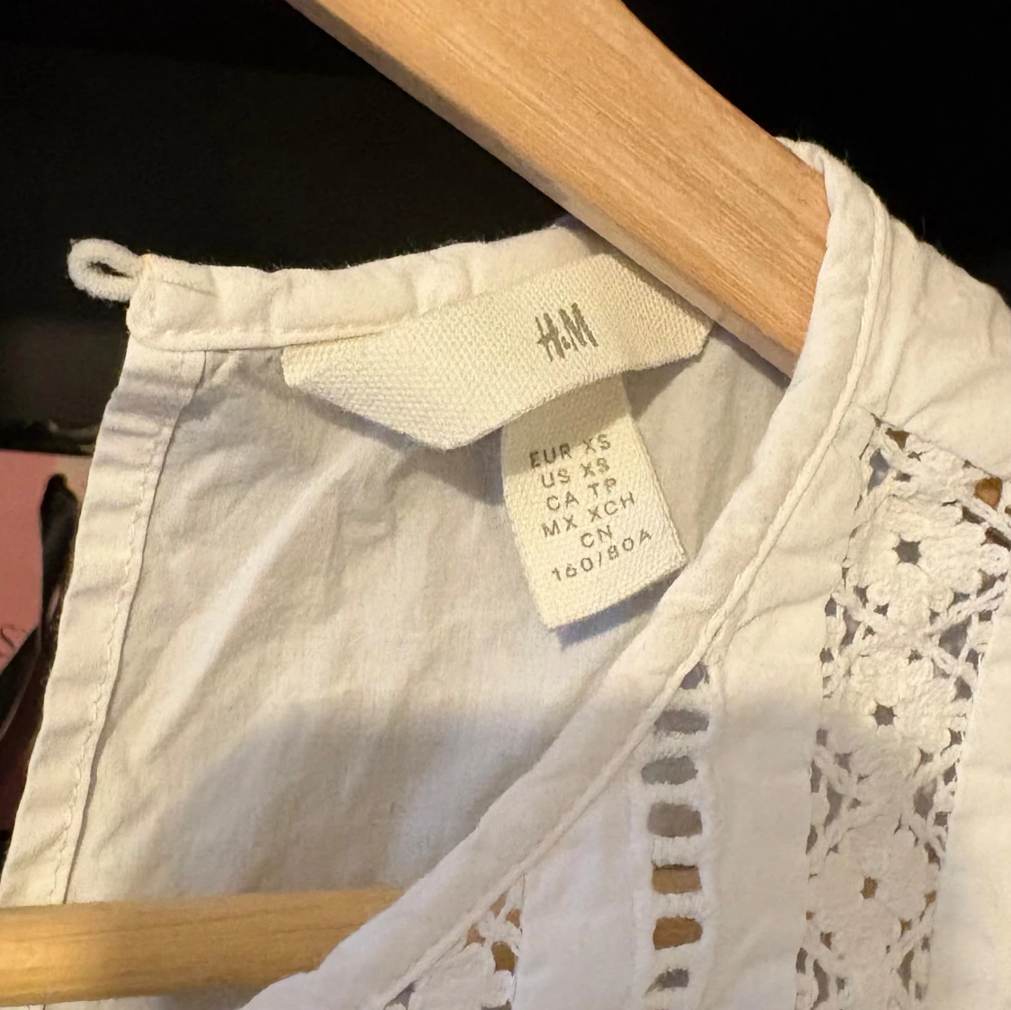 Vit blus från H&M - 2