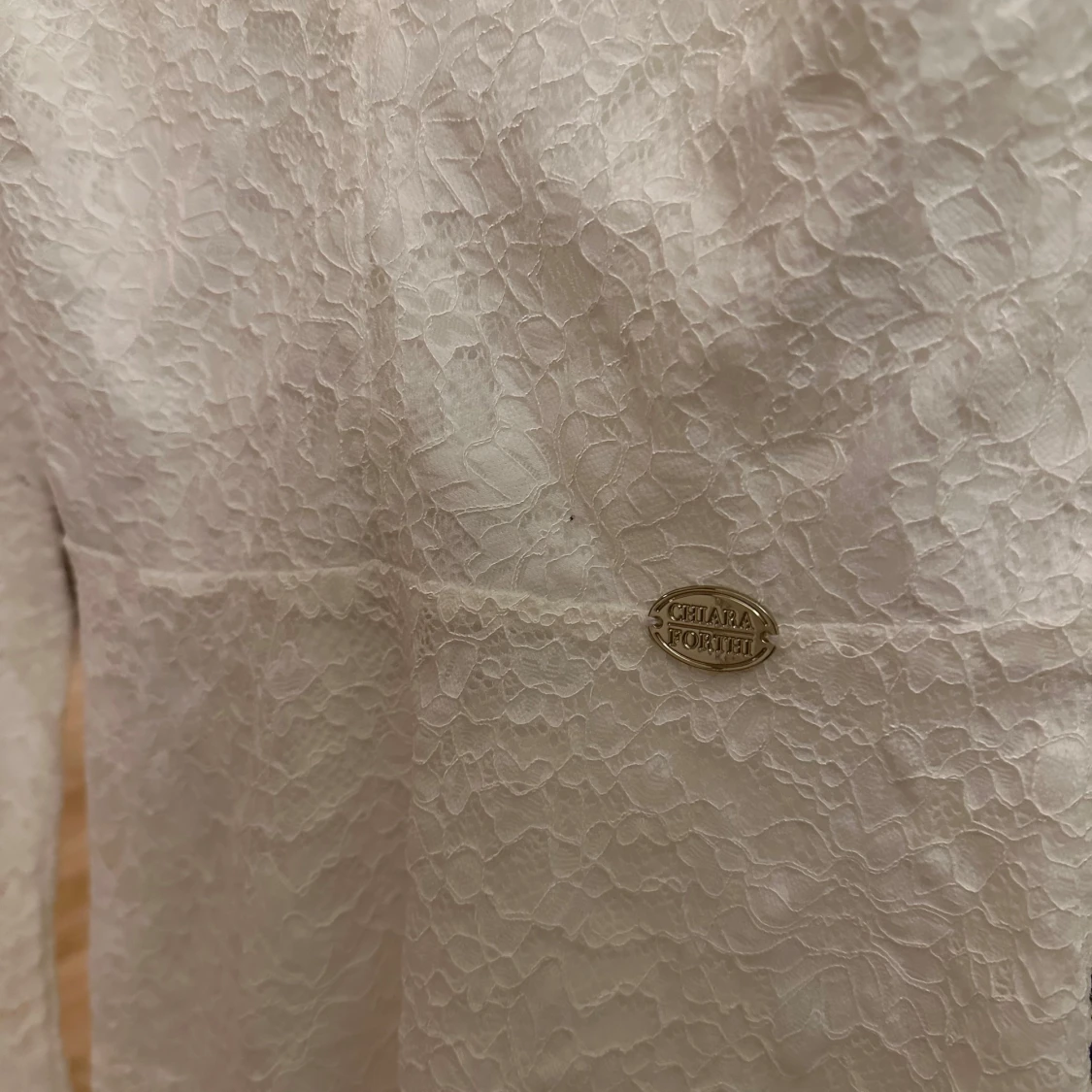 Vit spetsklänning från Chiara Forthi - 90