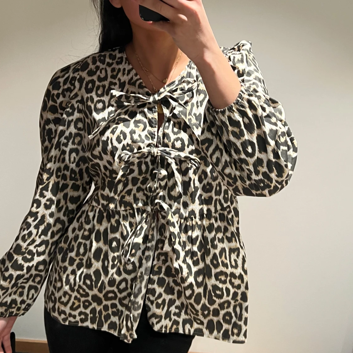 Leopard skjorta  - 90