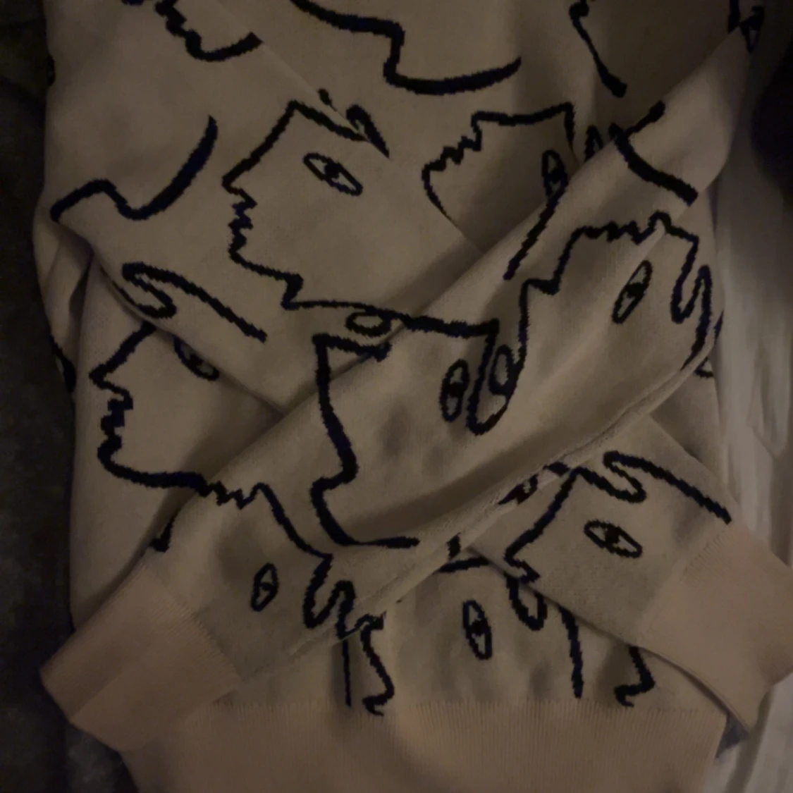 Stickad cool tröja  - 91