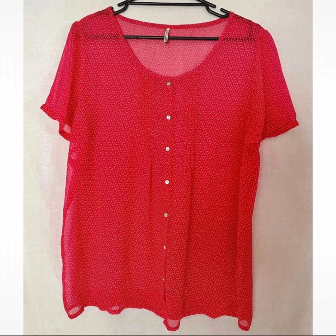 Röd Blus från Soyaconcept i storlek M