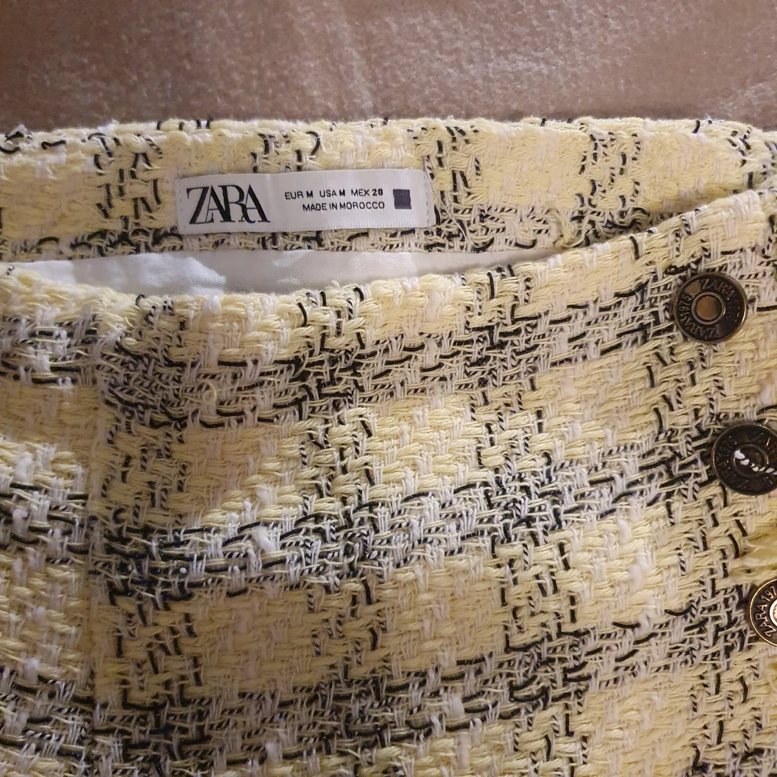 Rutig tweedkjol från Zara - 91