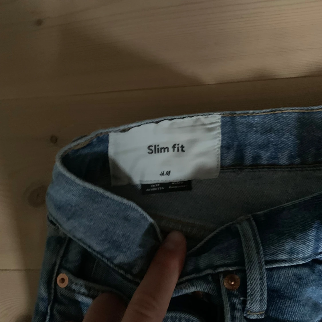 Jeans blå - 92