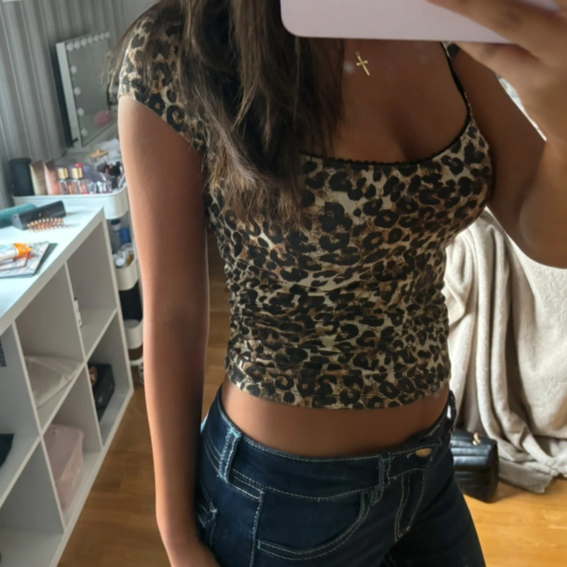 Leopard topp!  - 90