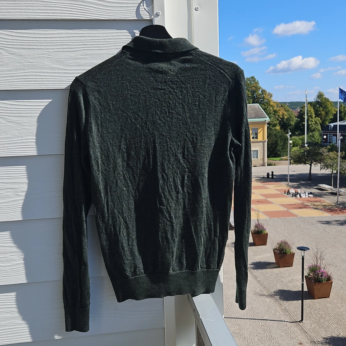 Mörkgrön pikétröja från Morris - 92