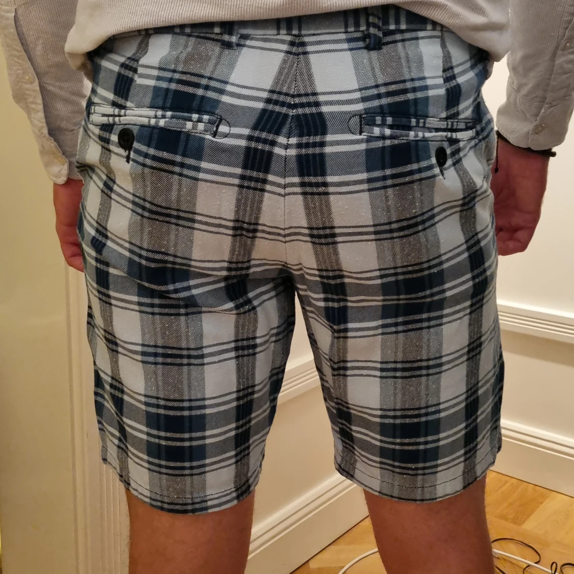 Rutiga shorts från Gant - 91