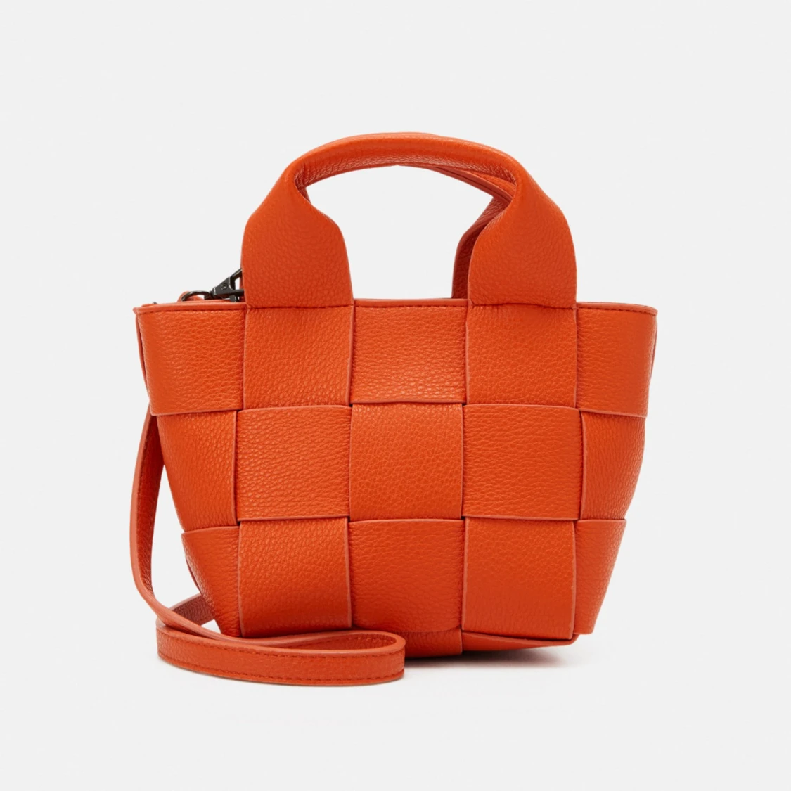 Orange väska Lindex 