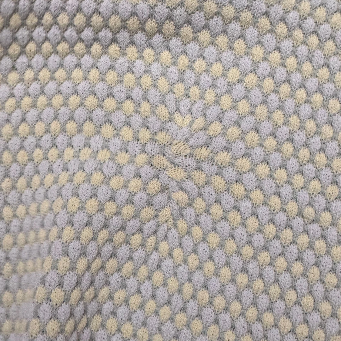 Gul och turkos  stickad topp från Zara - 1