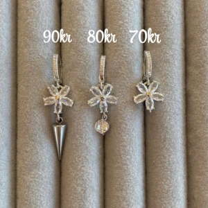 Örhängen  - Frakt 22kr. Finns i guld 