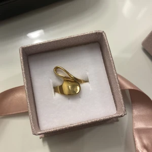 Guldfärgad ring - Guldfärgad ring. Går att ändra storlek. 