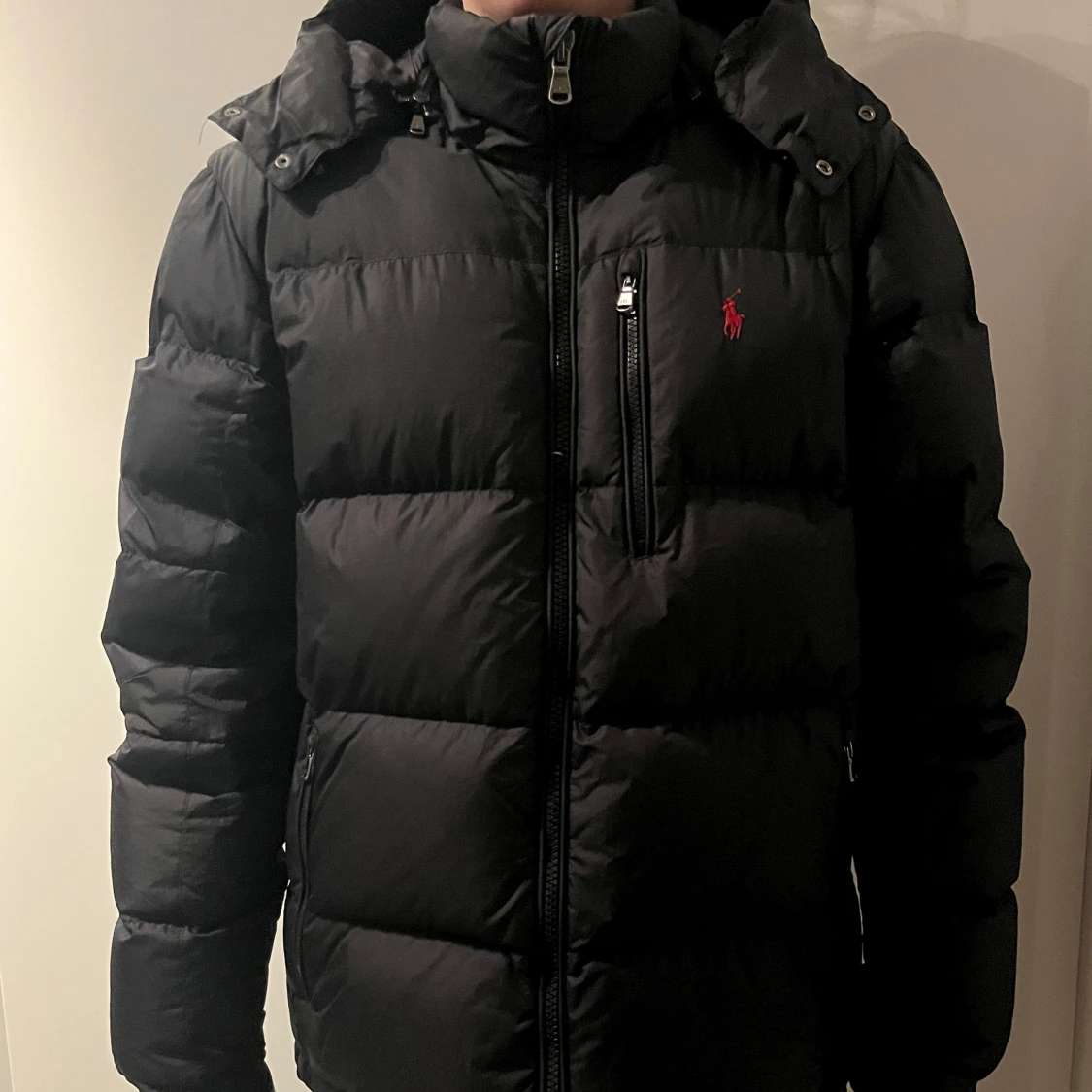 Svart dunjacka från Ralph Lauren