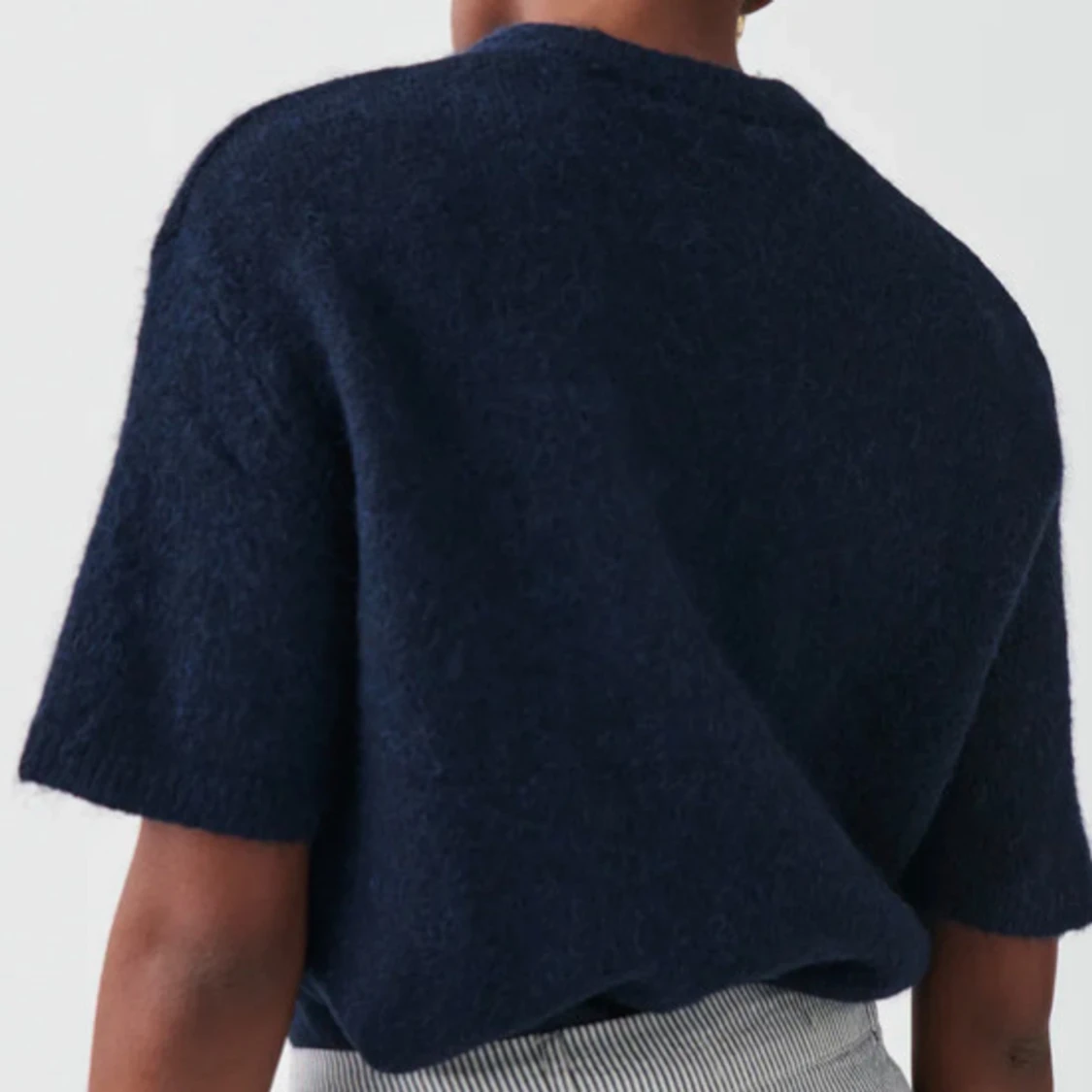 Mörkblå ulltröja från H&M - 90