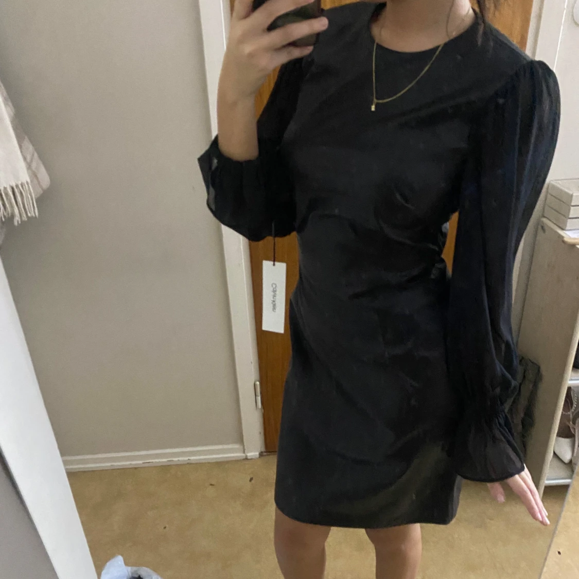 Svart klänning från calvin klein  - 90