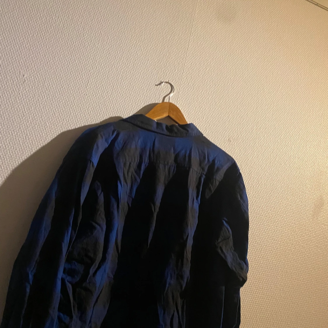 Blå och svart rutig skjorta från Blue Mountain - 91