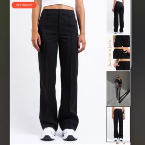 Kostymbyxor från madlady - Varsamt använda kostymbyxor från madlady med fickor, storlek 32 och regular i längd, men passar mig som är 34 🤍🤍