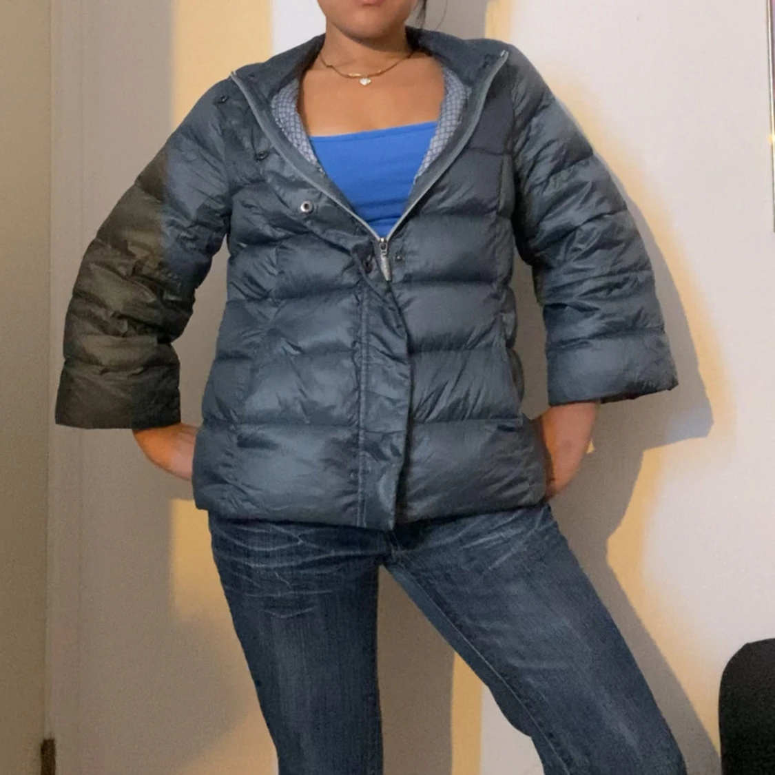 Hernoliknande pufferjacka / Lättviktsjacka