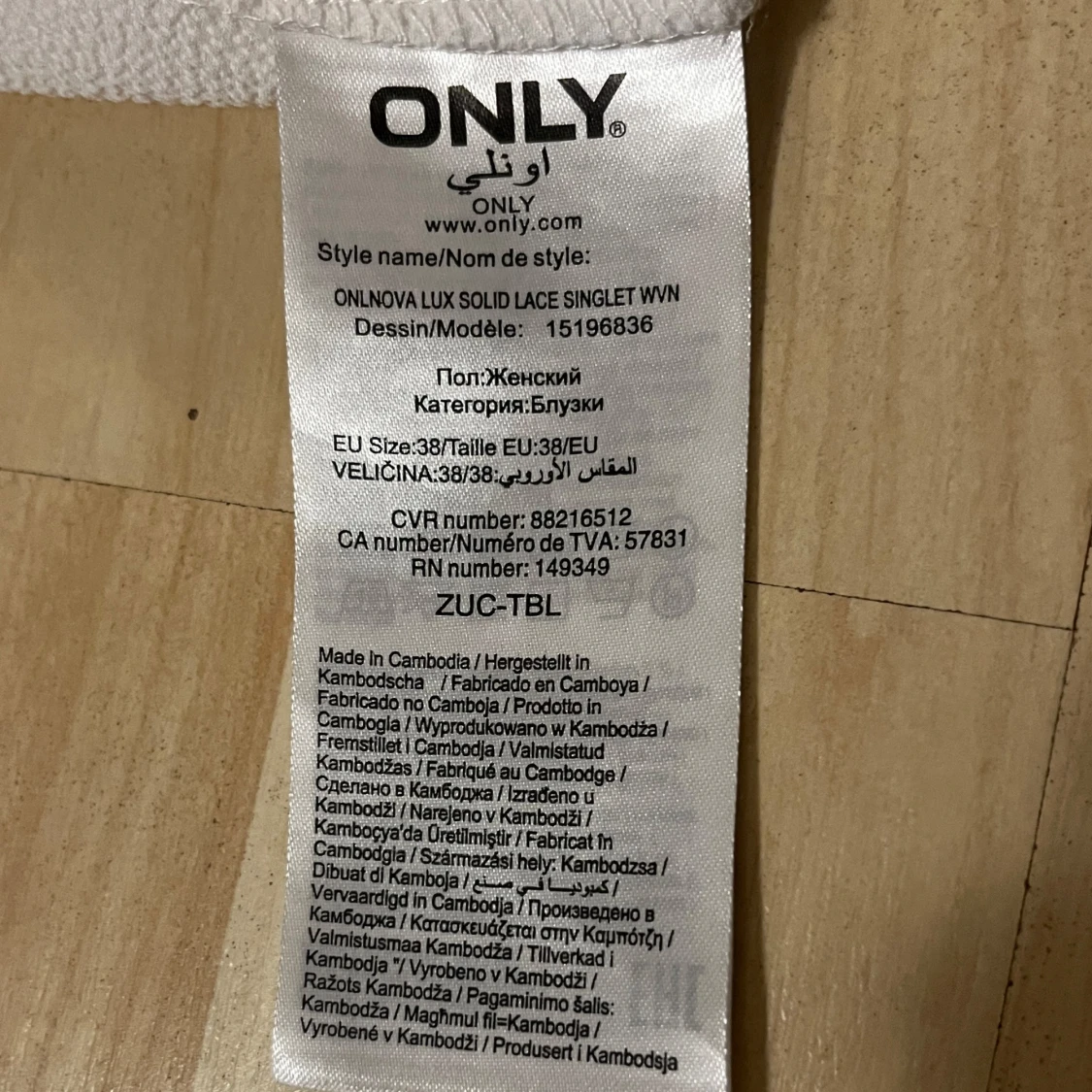 Vit linne från ONLY - 91