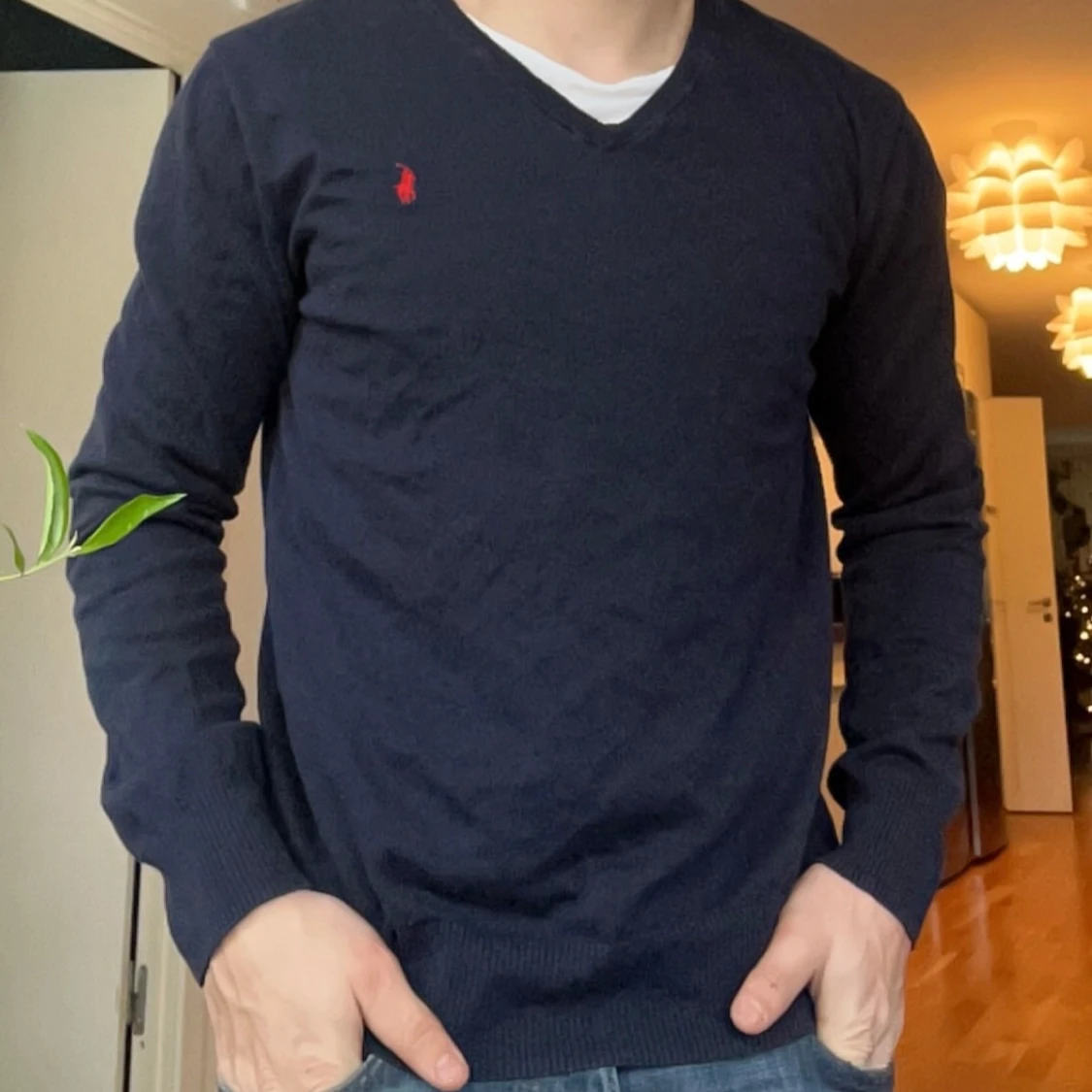 Mörkblå tröja från Ralph Lauren - 90