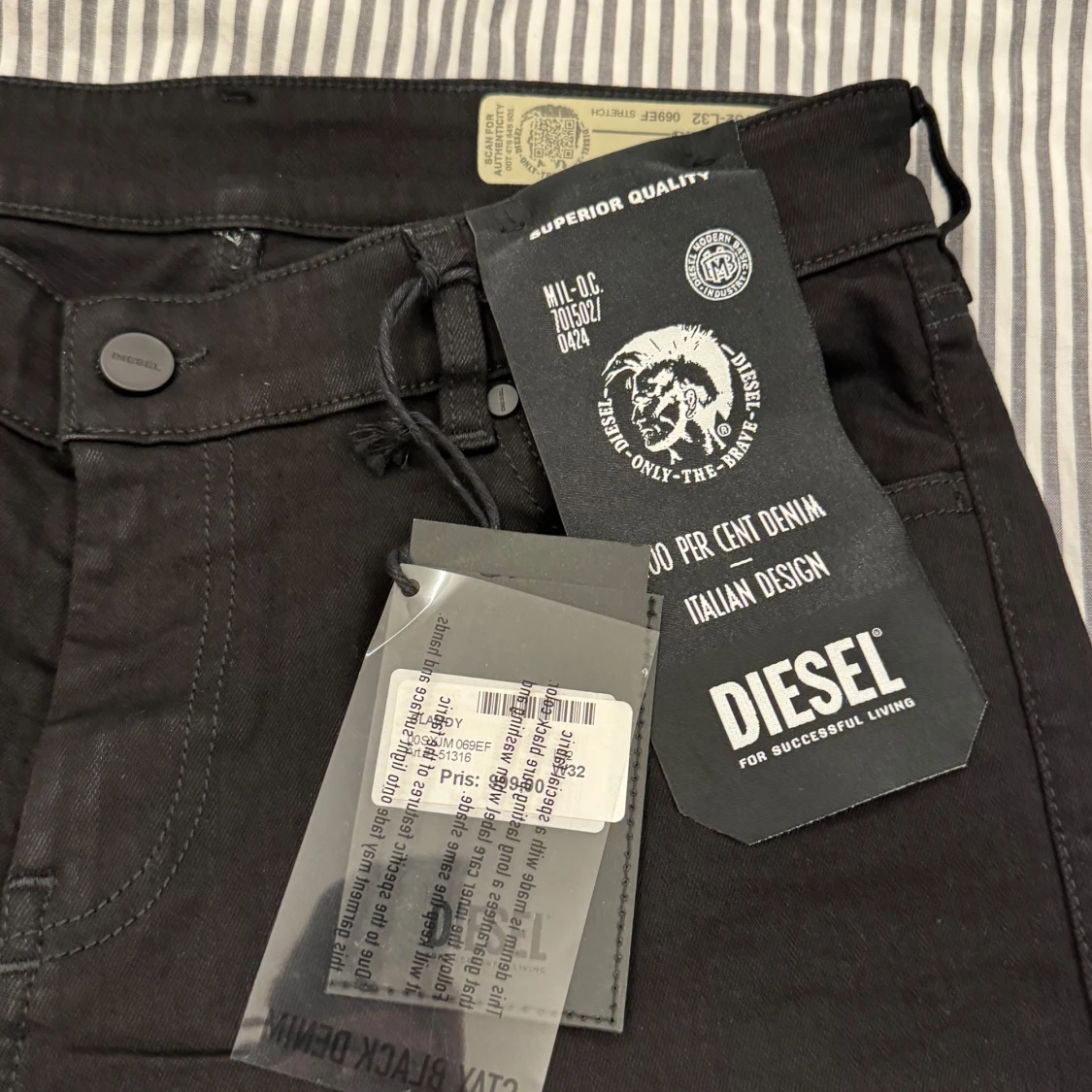 Svarta jeans från Diesel - 92