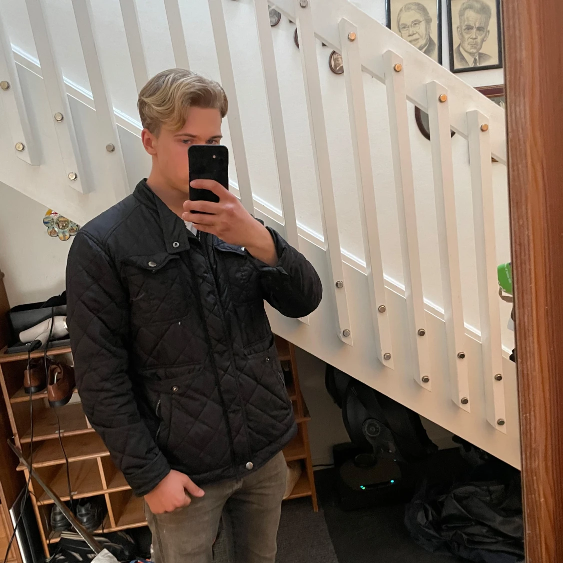 Quilted Field Jacket - 91