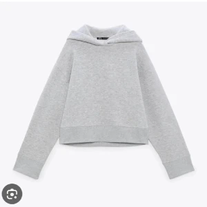 Hoodie från Zara - En lite kortare hoodie från zara i strl S. Är i väldigt fint skick!
