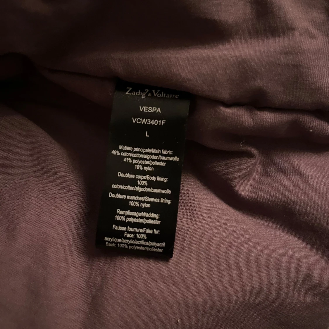 Brun jacka från Zadig & Voltaire - 3