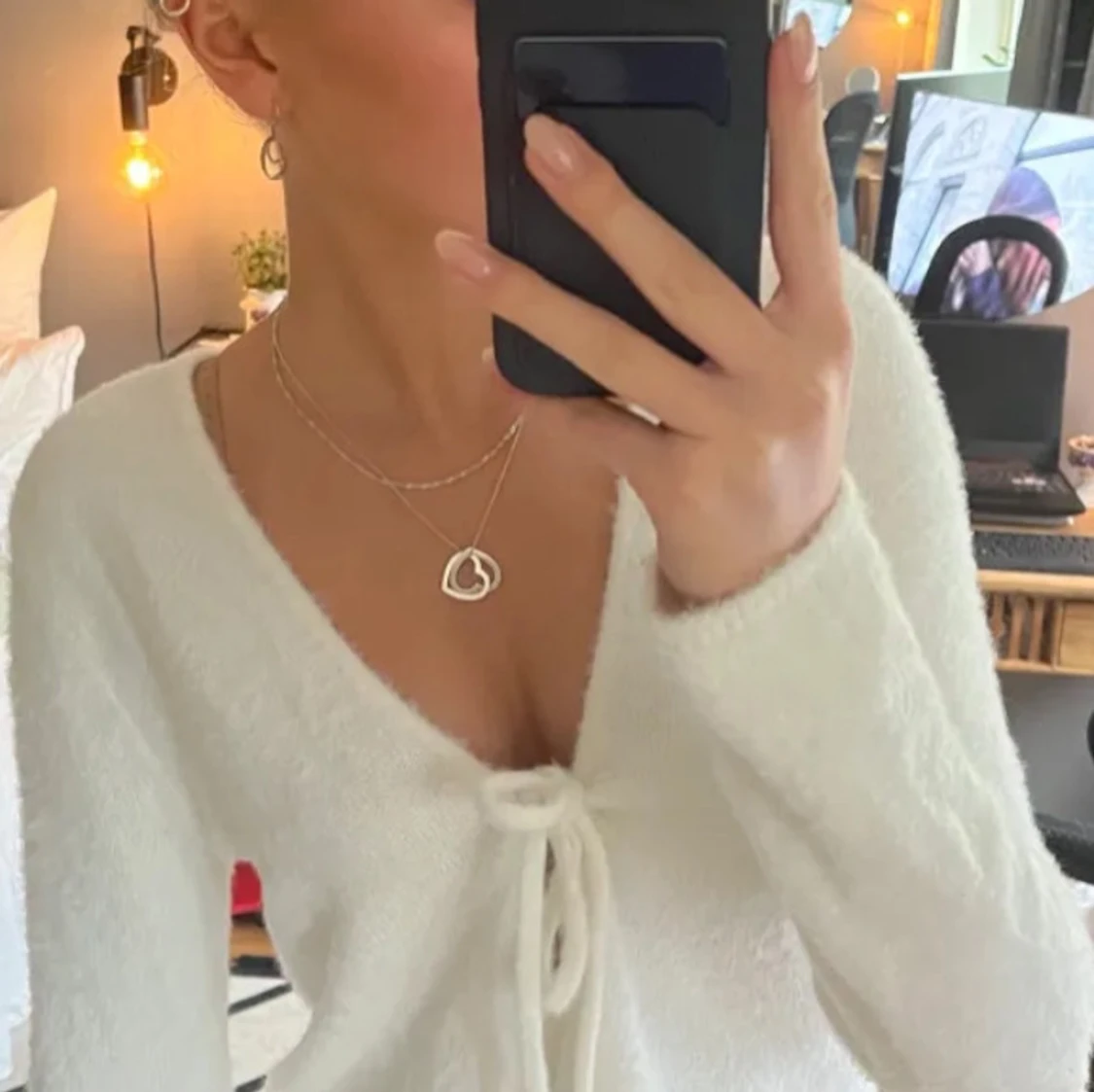 Vit kofta från H&M Divided - 1