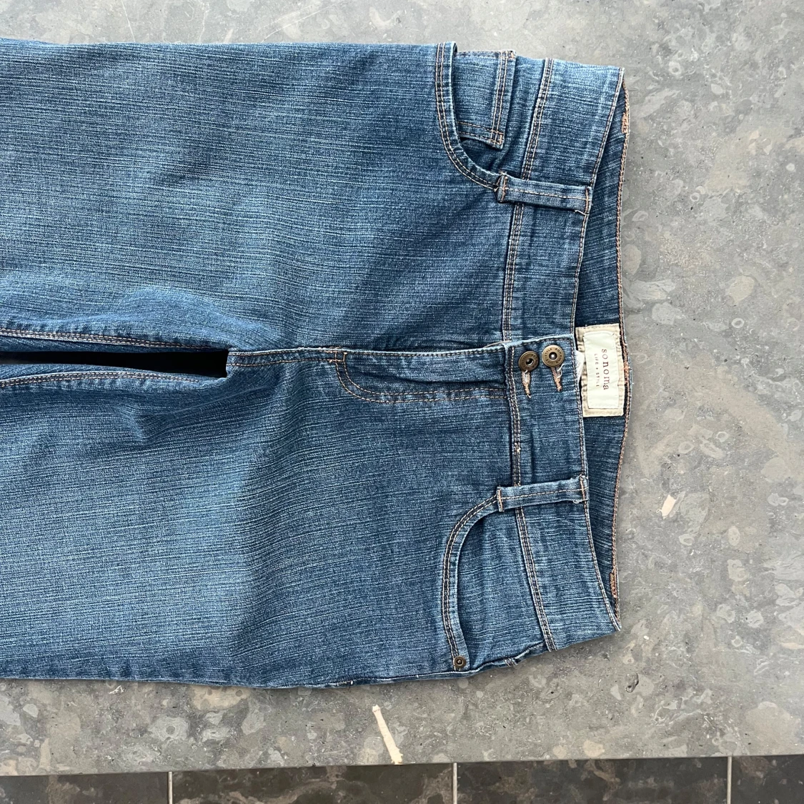 Lågmidjade Bootcut jeans  - 1