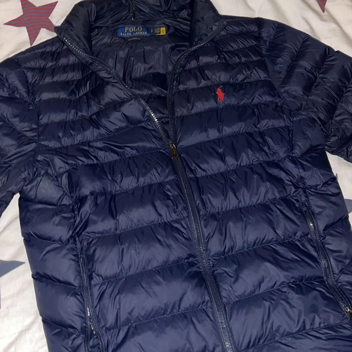 Blå dunjacka från Polo Ralph Lauren