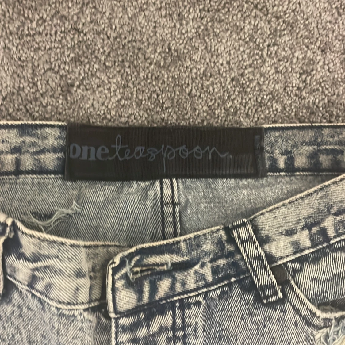 Lowwaist one teaspoon jeansshorts  - 91