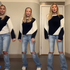 Gina young tröja - Super fin tröja från Gina young i st 156/164! 🤍💙🤍💙🤍 Men passar xs. Inte använd så i nyskick! Slutsåld