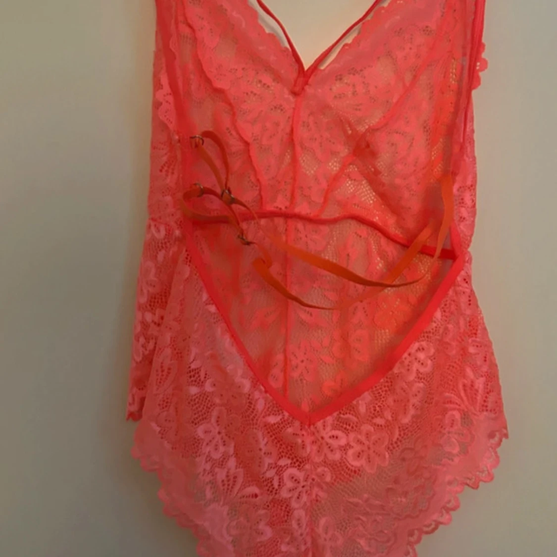 Rosa spets body  - 90