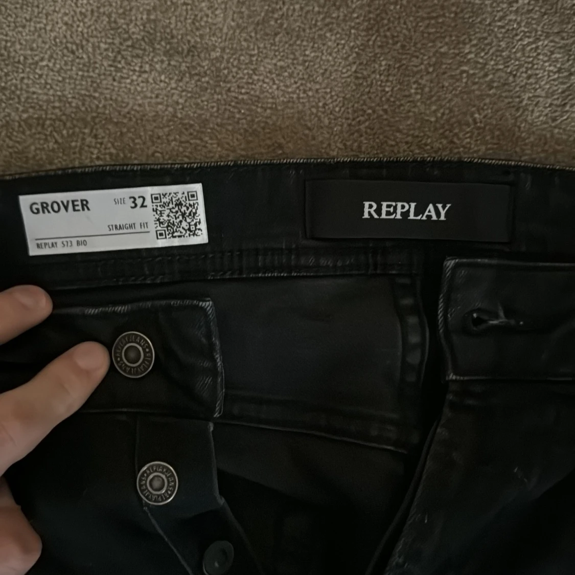 Svarta jeans från Replay - 90