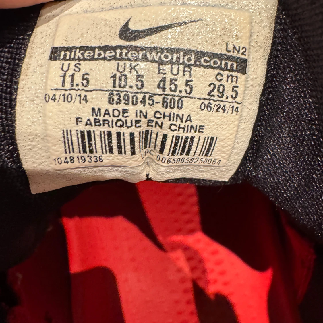 Kobe 9 ELITE low "University Red" - 92