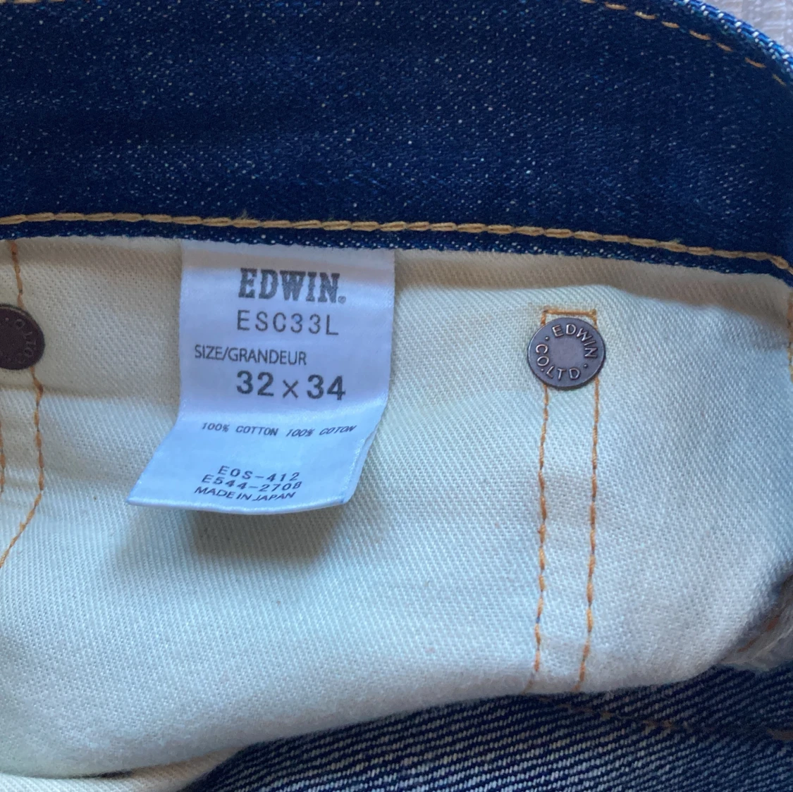 Edwin Jeans Raw Denim - 93