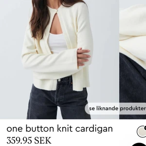 Kofta från Gina Tricot  - Säljer denna populära kofta från Gina Tricot i strl Xs, säljer då jag har den i en annan färg, som används mer. Knappt använd så nyskick, nypris 360kr🍦🍂